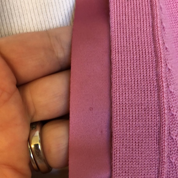 - PINK TARTAN Pink Merino Wool Sweater - Picture 15 of 15